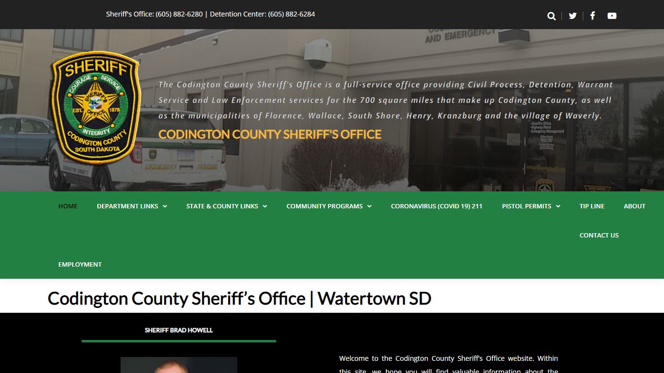 Codington County Sheriff's Office – The Codington County Sheriff’s ...